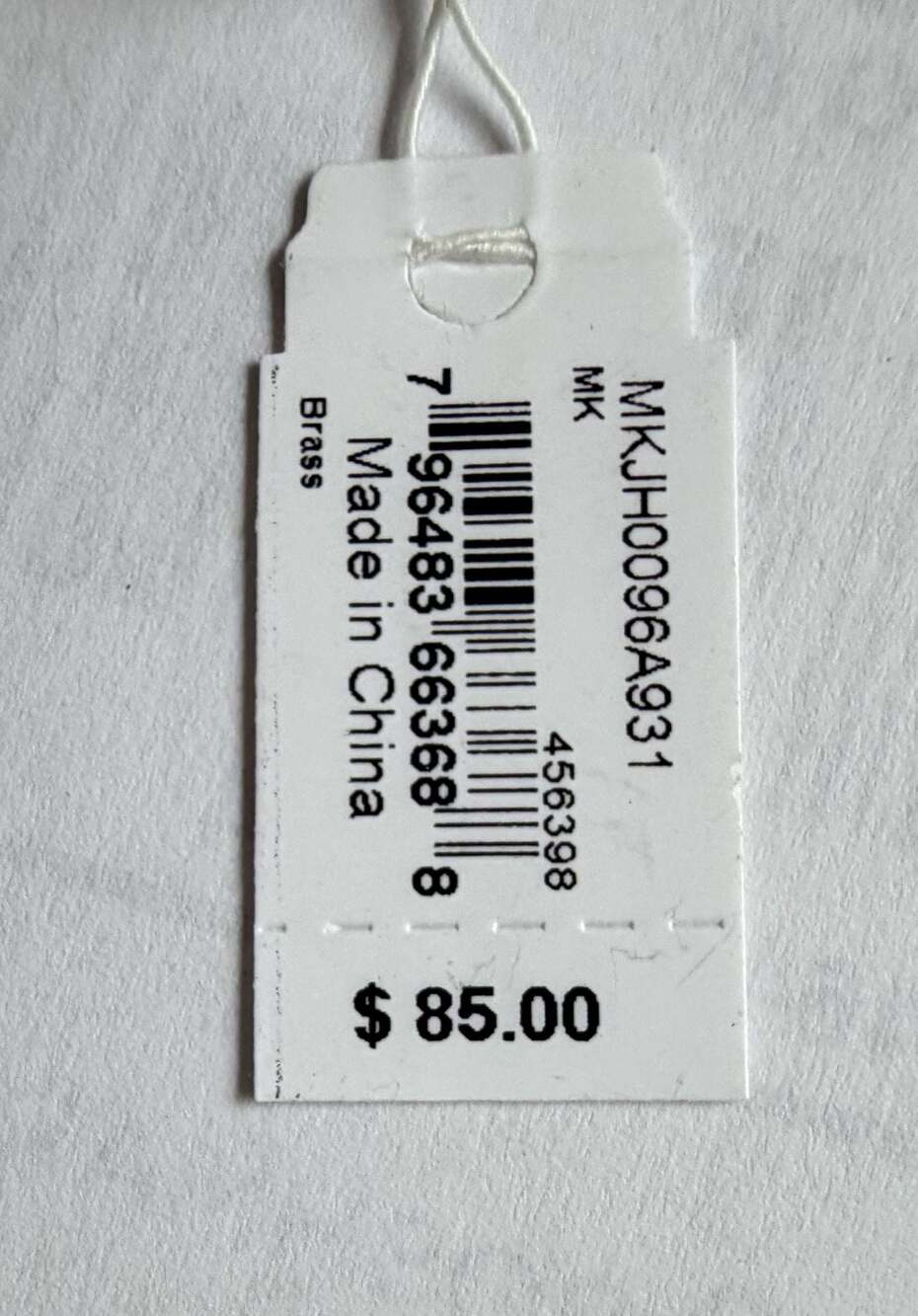 Michael Kors MKJH0096A931 Two-Tone Logo Bangle Bracelet - Picture 4 of 4